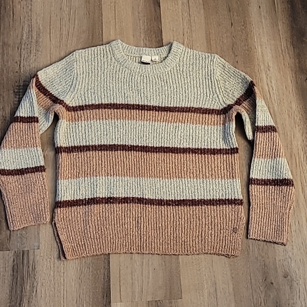 ROXY Winter Garden Striped Sweater Small - Picture 4 of 7